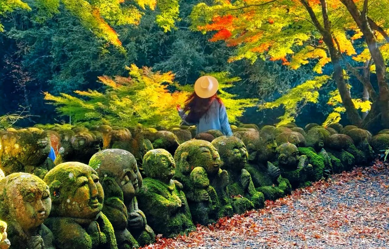 Osaka Katsuo-ji Temple & Otagi Nenbutsu-ji Temple & Arashiyama Walking Day Tour (Spirited Away Inspired)