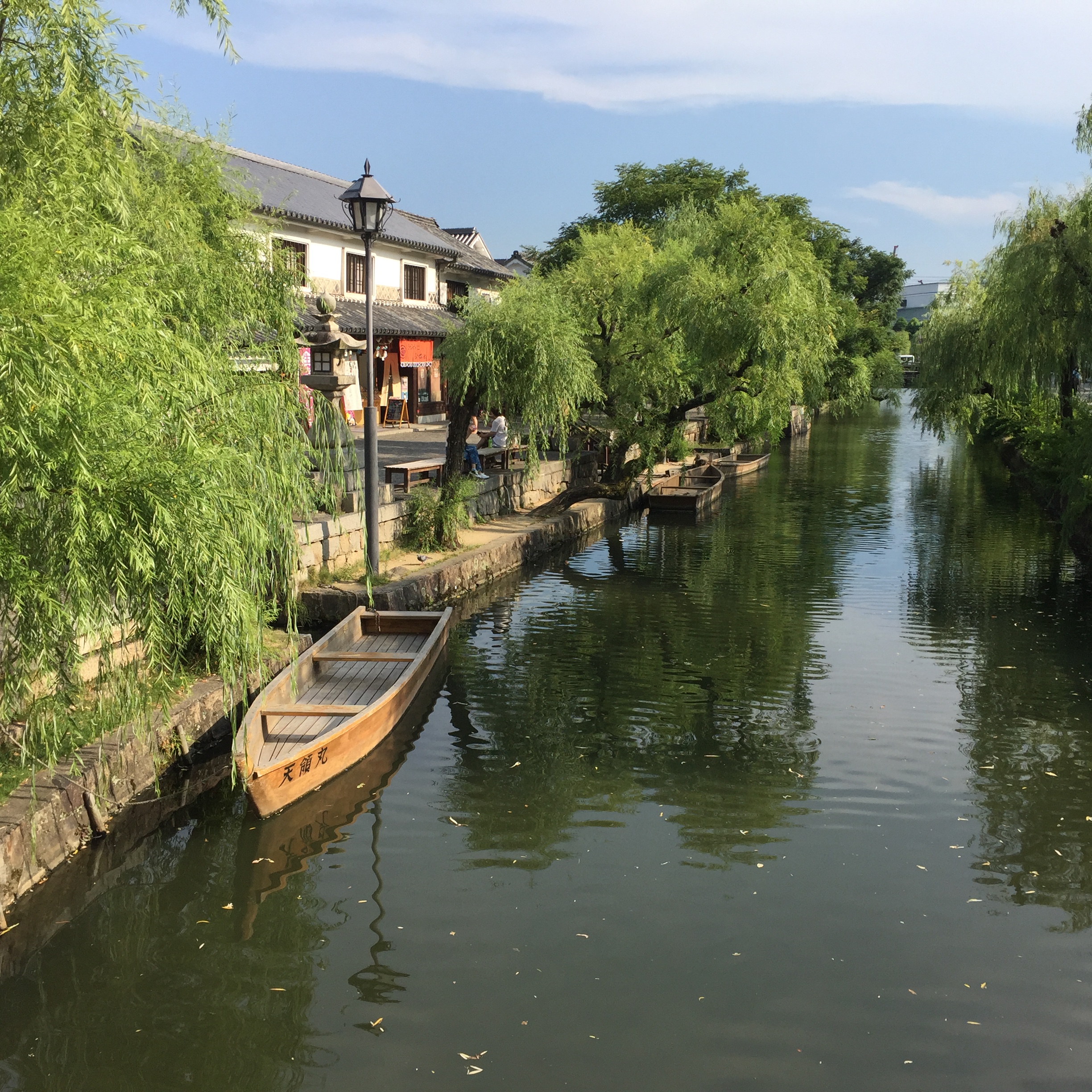 Kurashiki Bikan: canales, casas kura y denim japonés