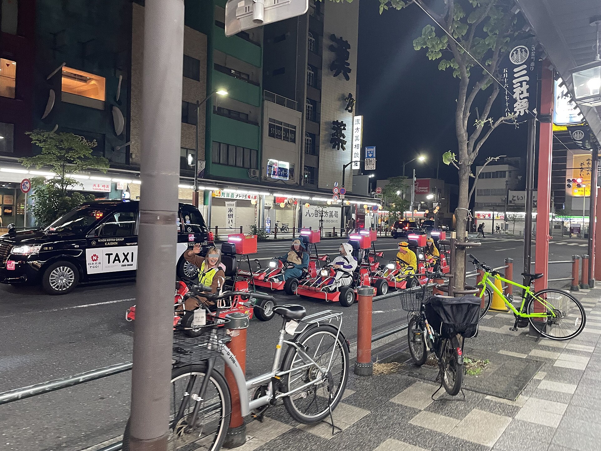 Karting urbain à Asakusa et Skytree, Tokyo