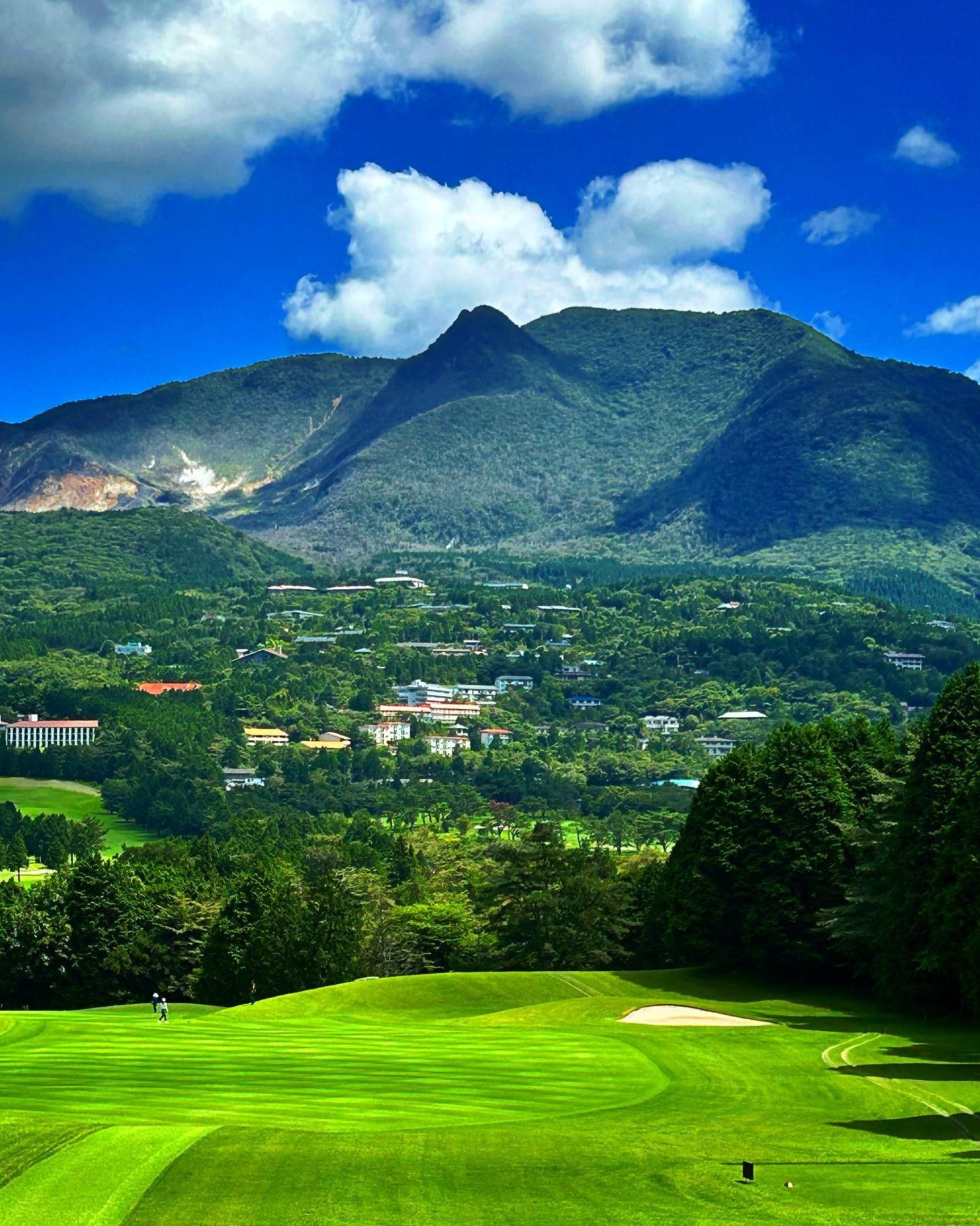 Hot spring after the round