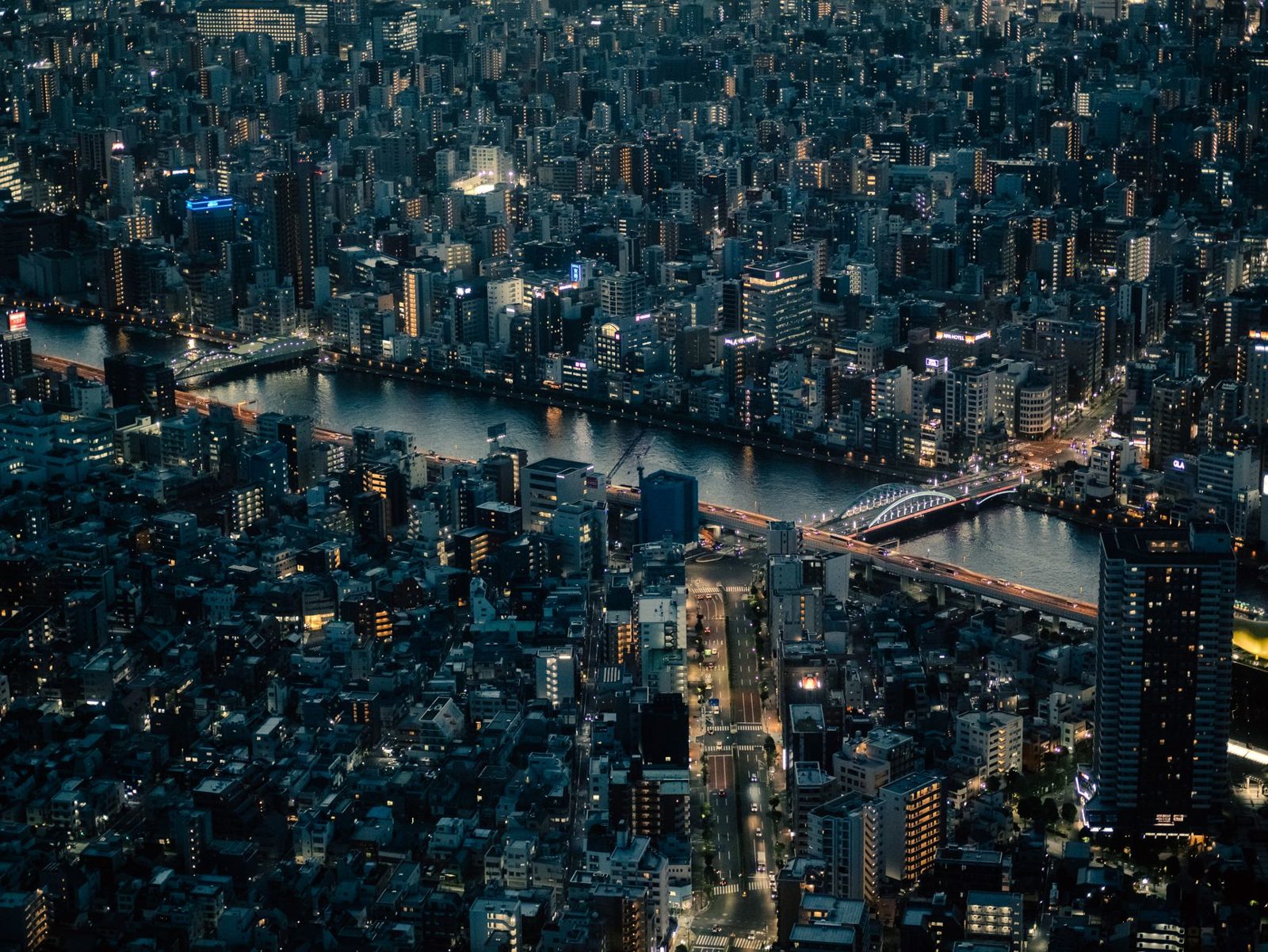 Tokyo night helicopter tours