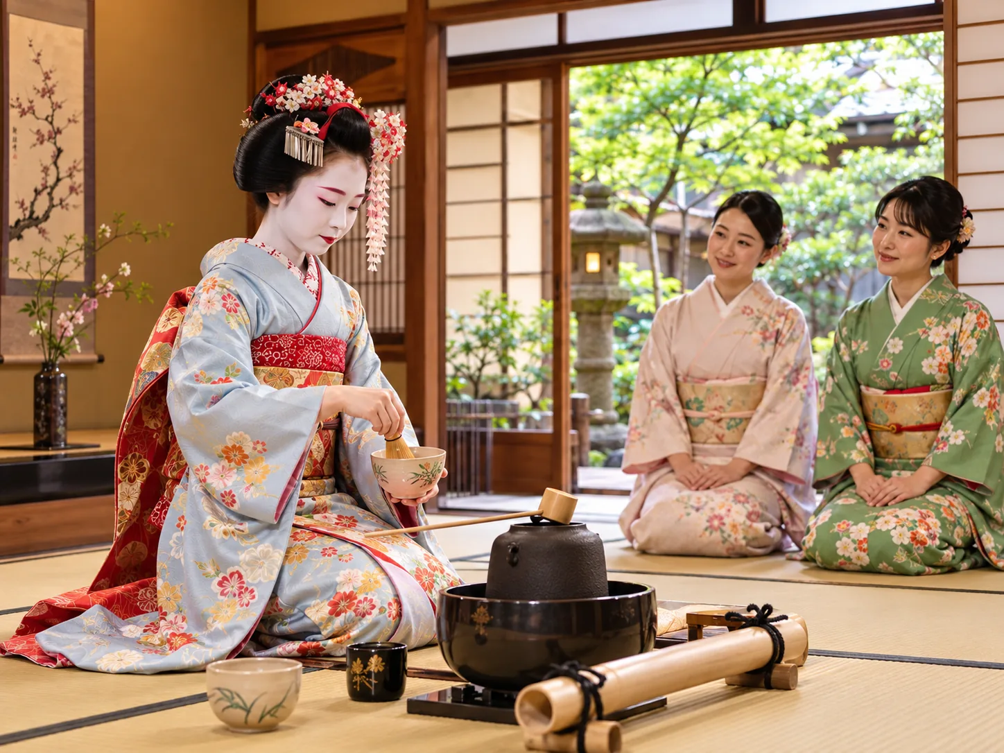 Special Tea Ceremony with a Maiko