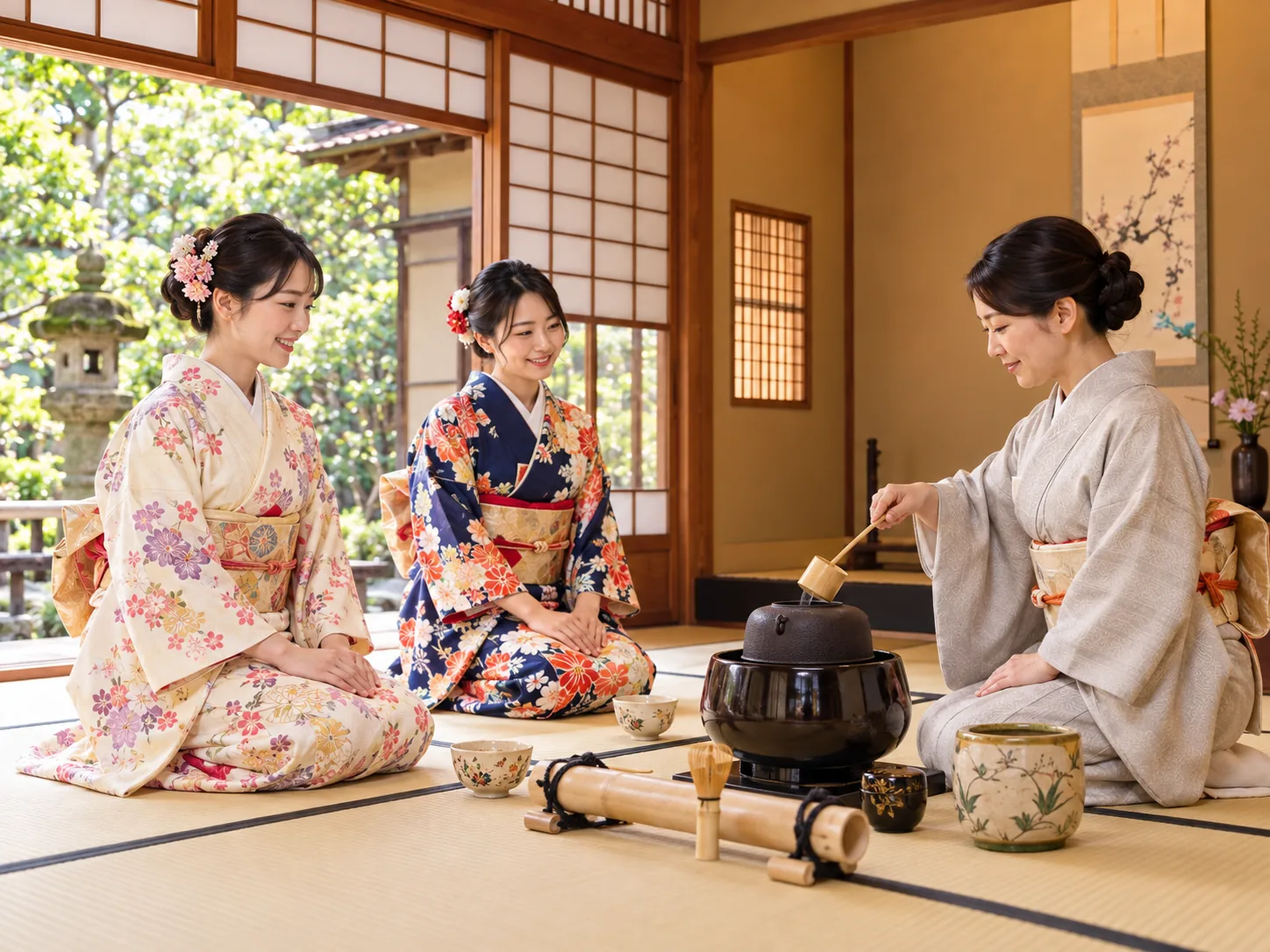 Kimono Tea Ceremony Experience