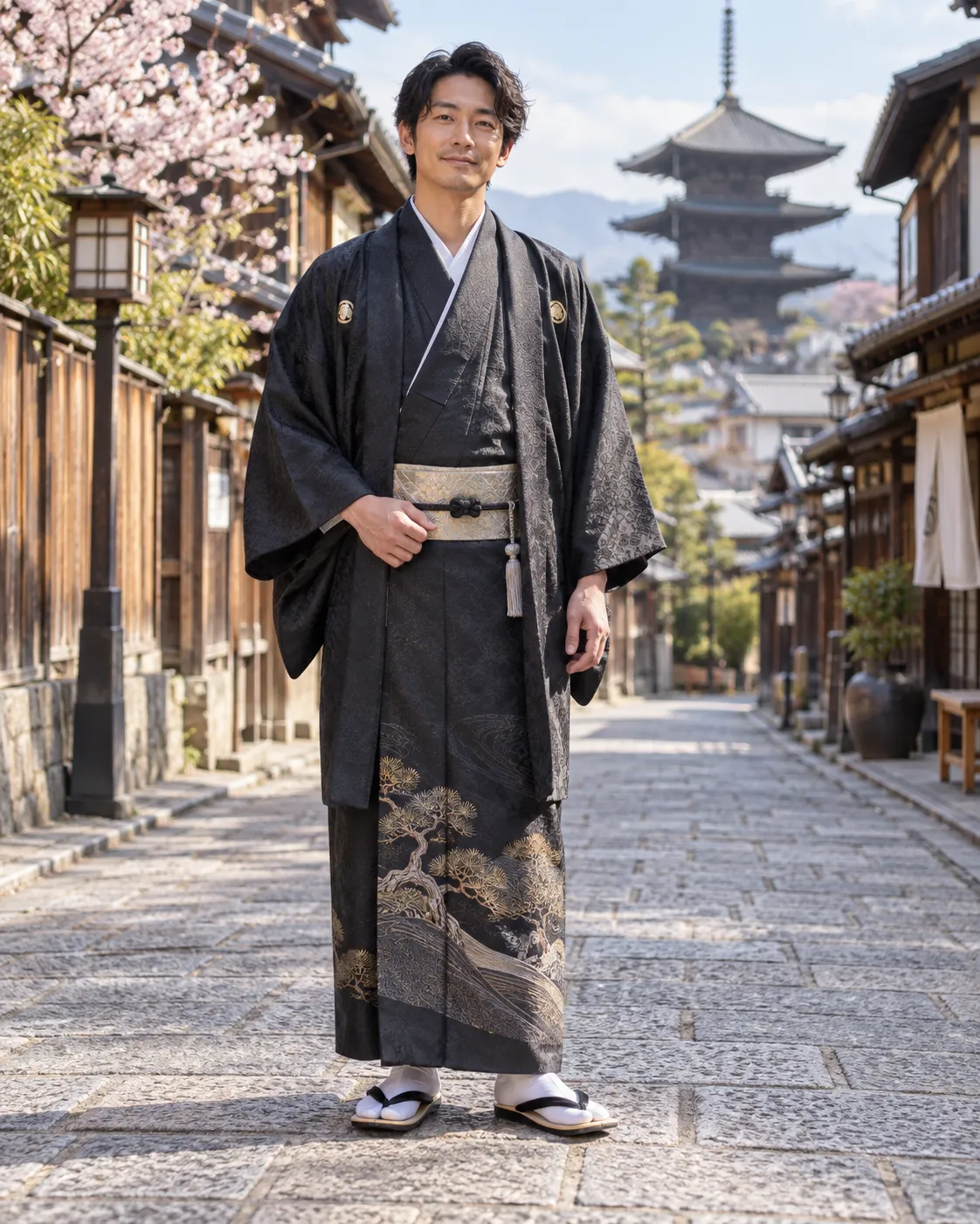 Men's Traditional Kimono