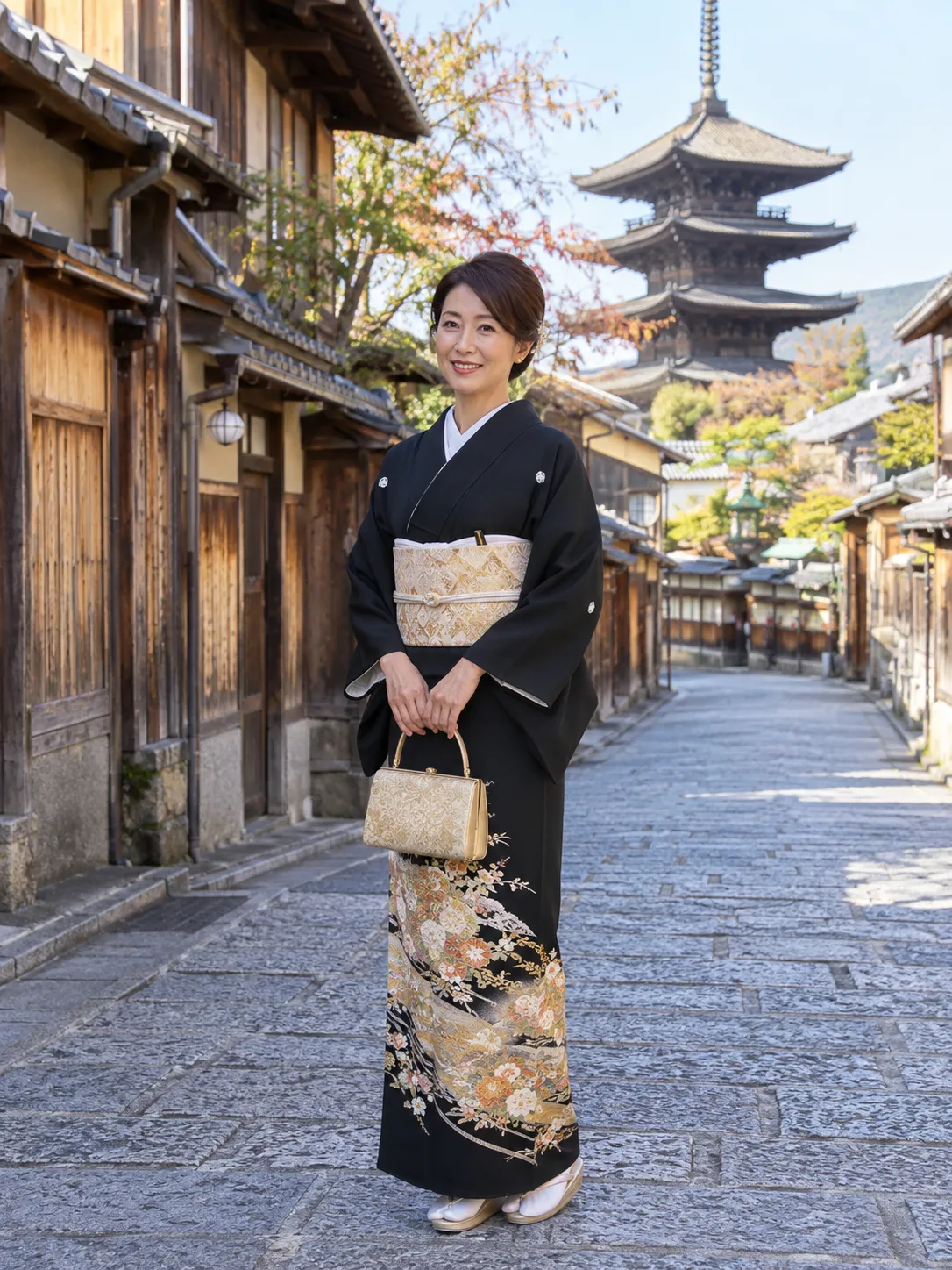 Tomesode — Formal Kimono for Mothers