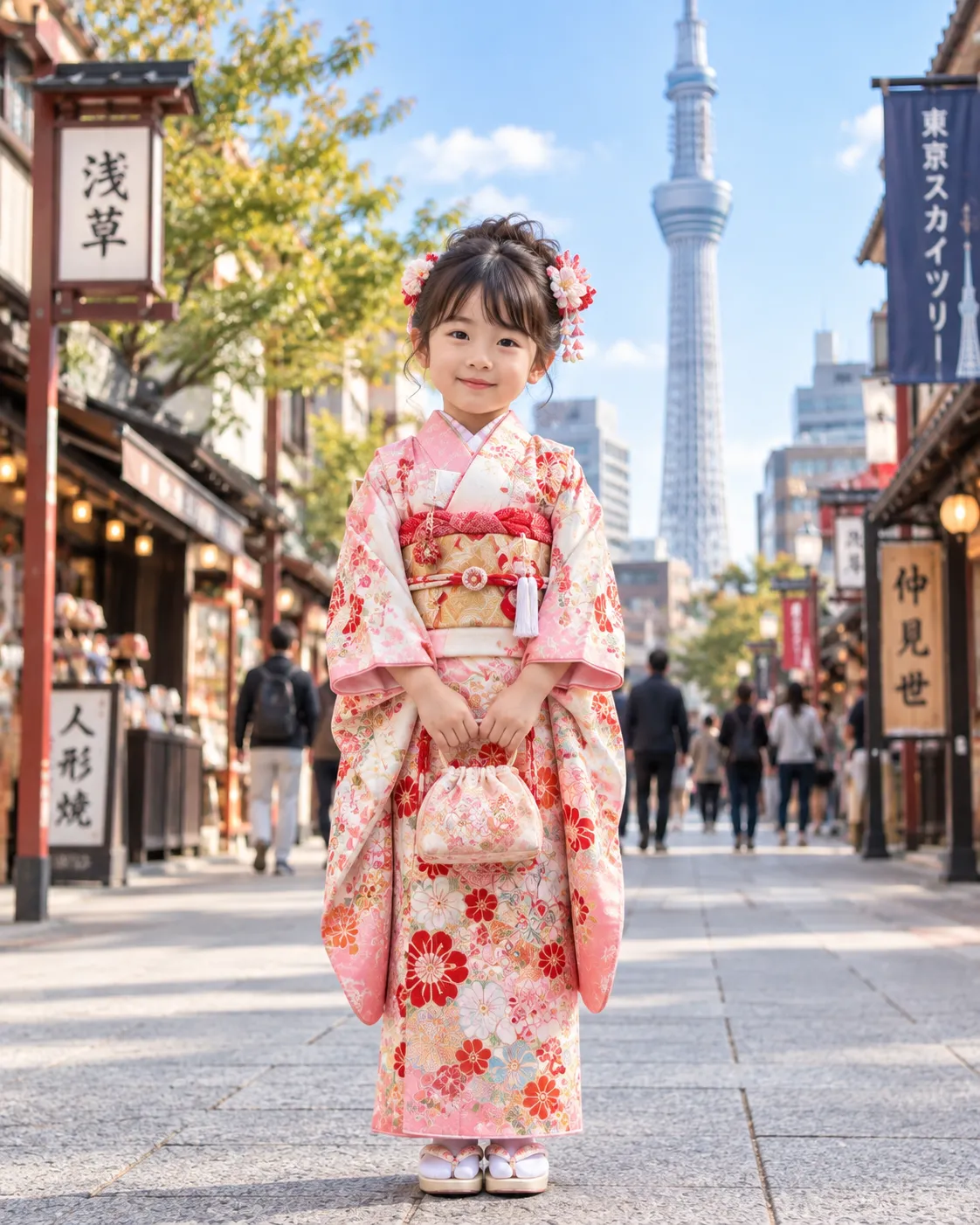 Girl's Kimono