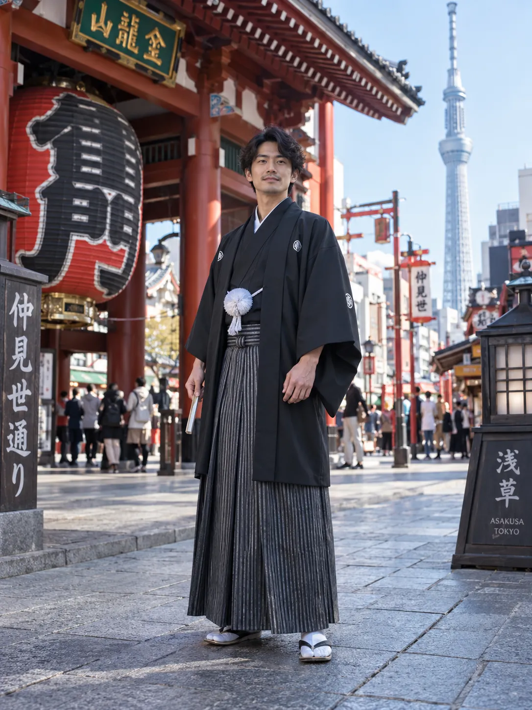 Montsuki — Formal Men's Kimono