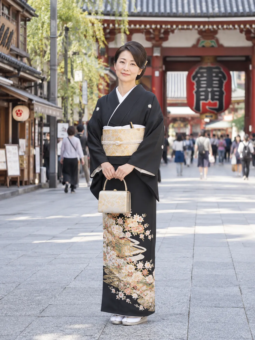 Tomesode — Formal Kimono for Mothers
