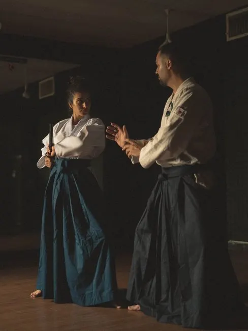 Samurai-Schwertkampf-Session: Stand, Atmung und ein echter Schnitt