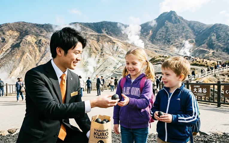 Private transfer by private car between Tokyo and Hakone
