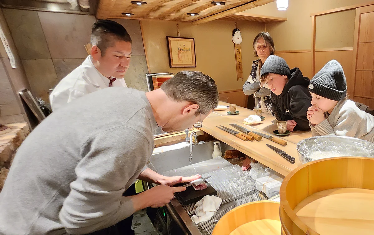 Fischmarkt Toyosu im Morgengrauen + Sushi-Kurs — 5