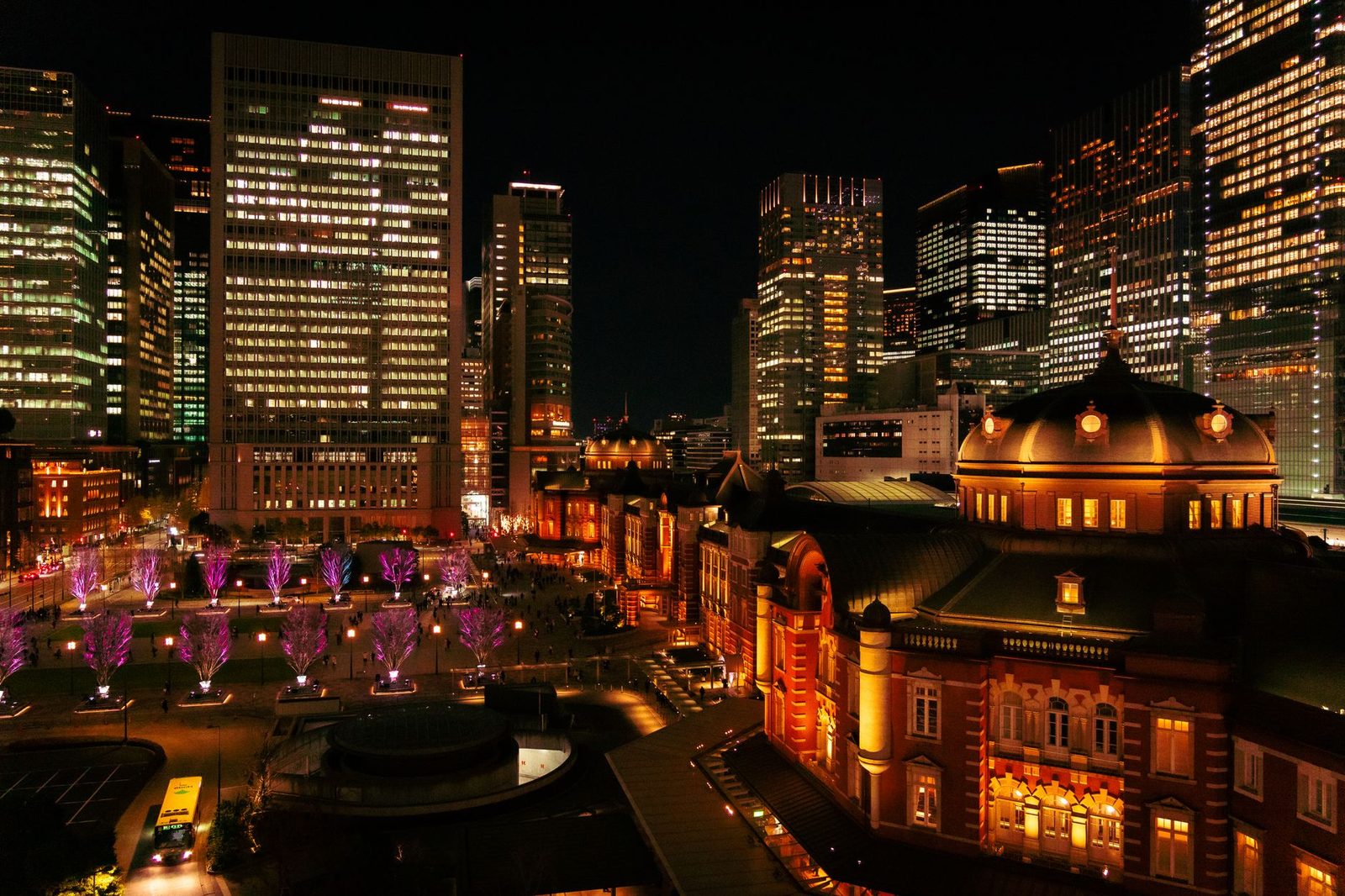 Winterliche Illuminationen in Japan