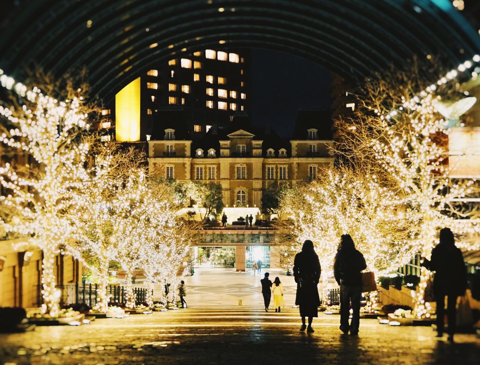 Winterliche Illuminationen in Japan