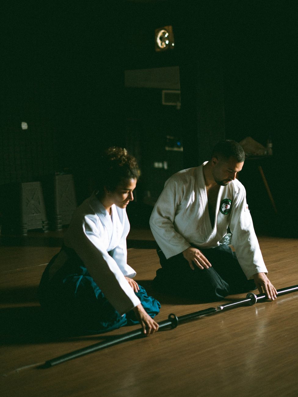 Samurai swordplay session: stance, breathing, and one real cut — 3