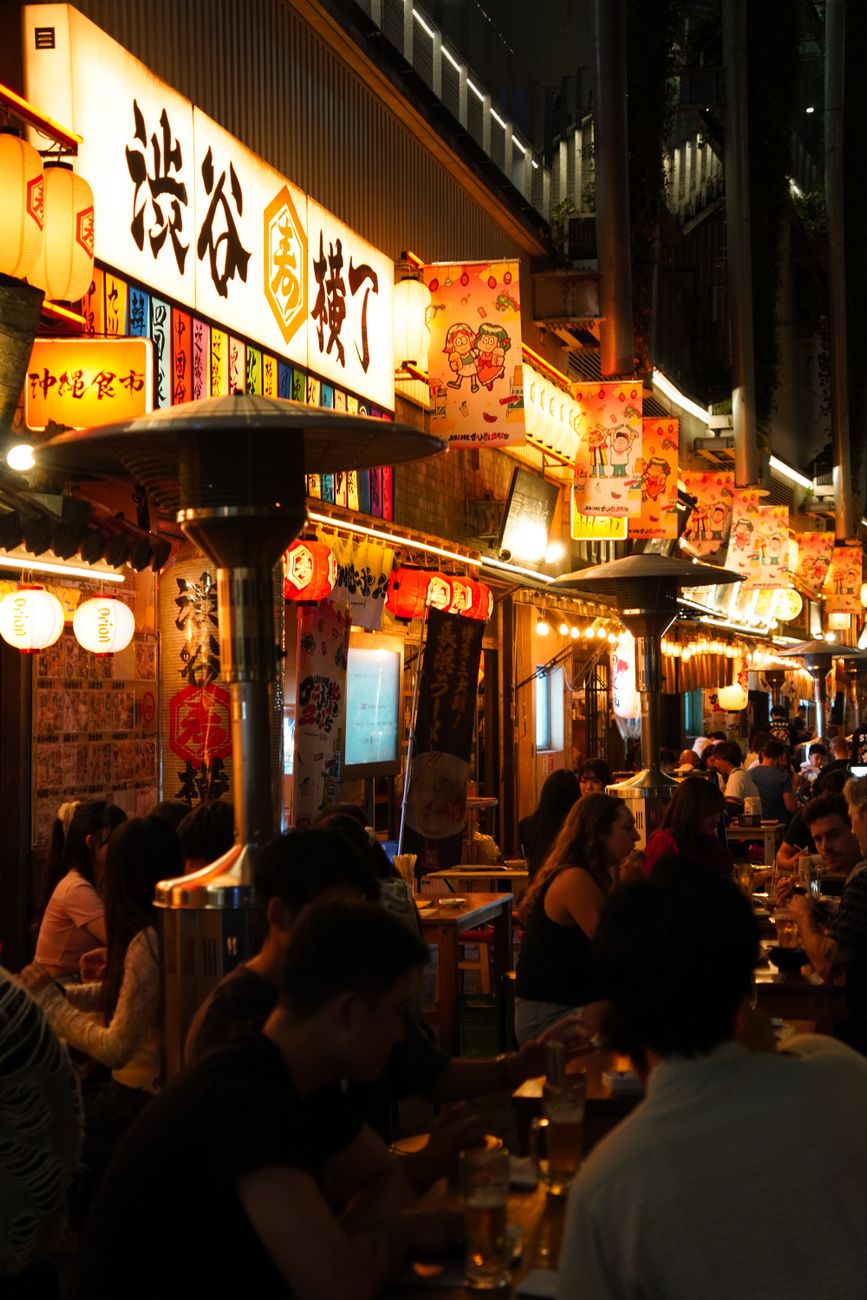 Daytime Shibuya: eating in the lanes the crowd walks past — 2