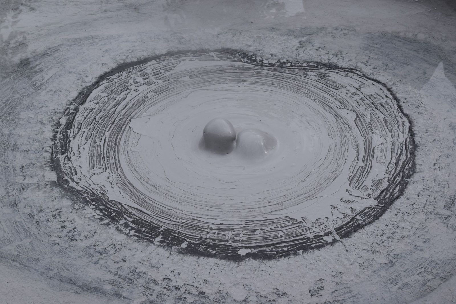 Illustrative photo: A captivating close-up of a boiling mud pool in Beppu, capturing the natural geothermal activity in Japan.
