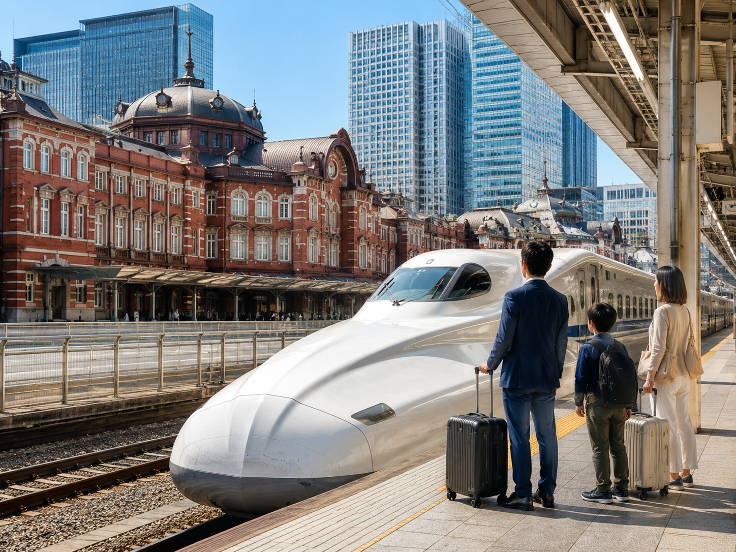 Private transfer from Tokyo Station to major hotels.