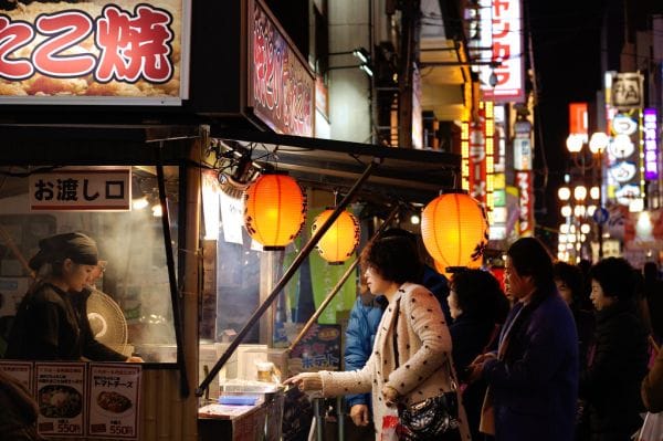 Ein Tag Street Food in Dotonbori