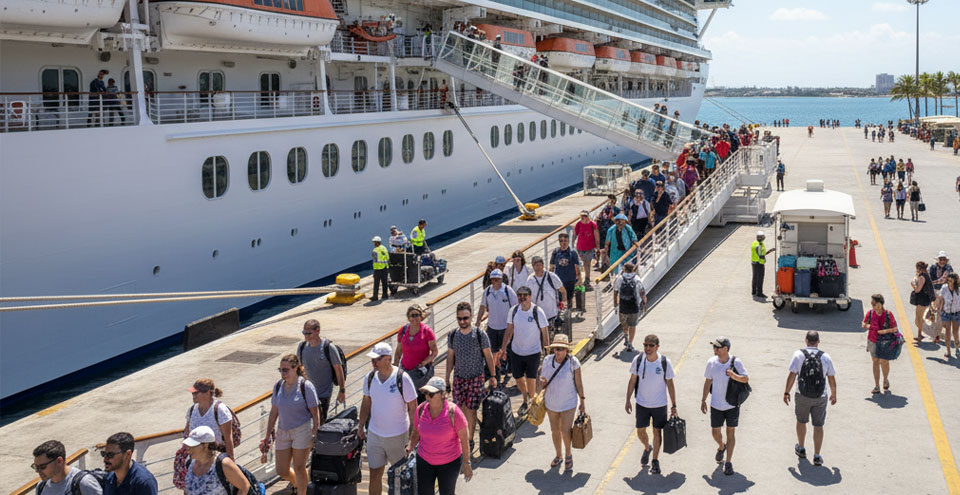 Corporate groups and cruise calls — by the day