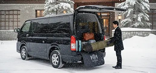 One-way transfer between Tokyo and Hakuba ski resort.