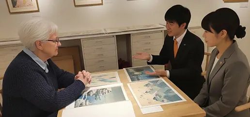 Ukiyo-e gallery visit