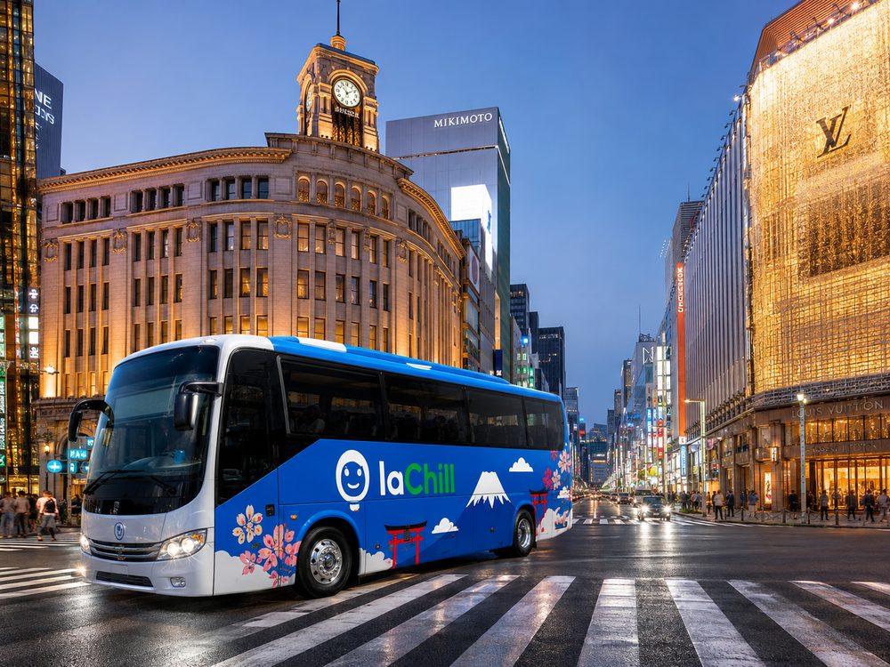 Einen Bus mit 45 Sitzplätzen in Tokio chartern: Der umfassende Guide für Gruppenreisen