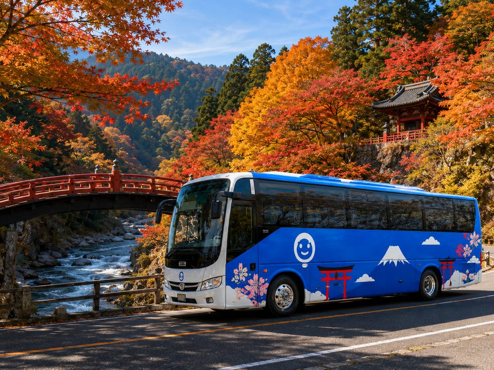 Nikko Private Day Trip by 10-Seat Van