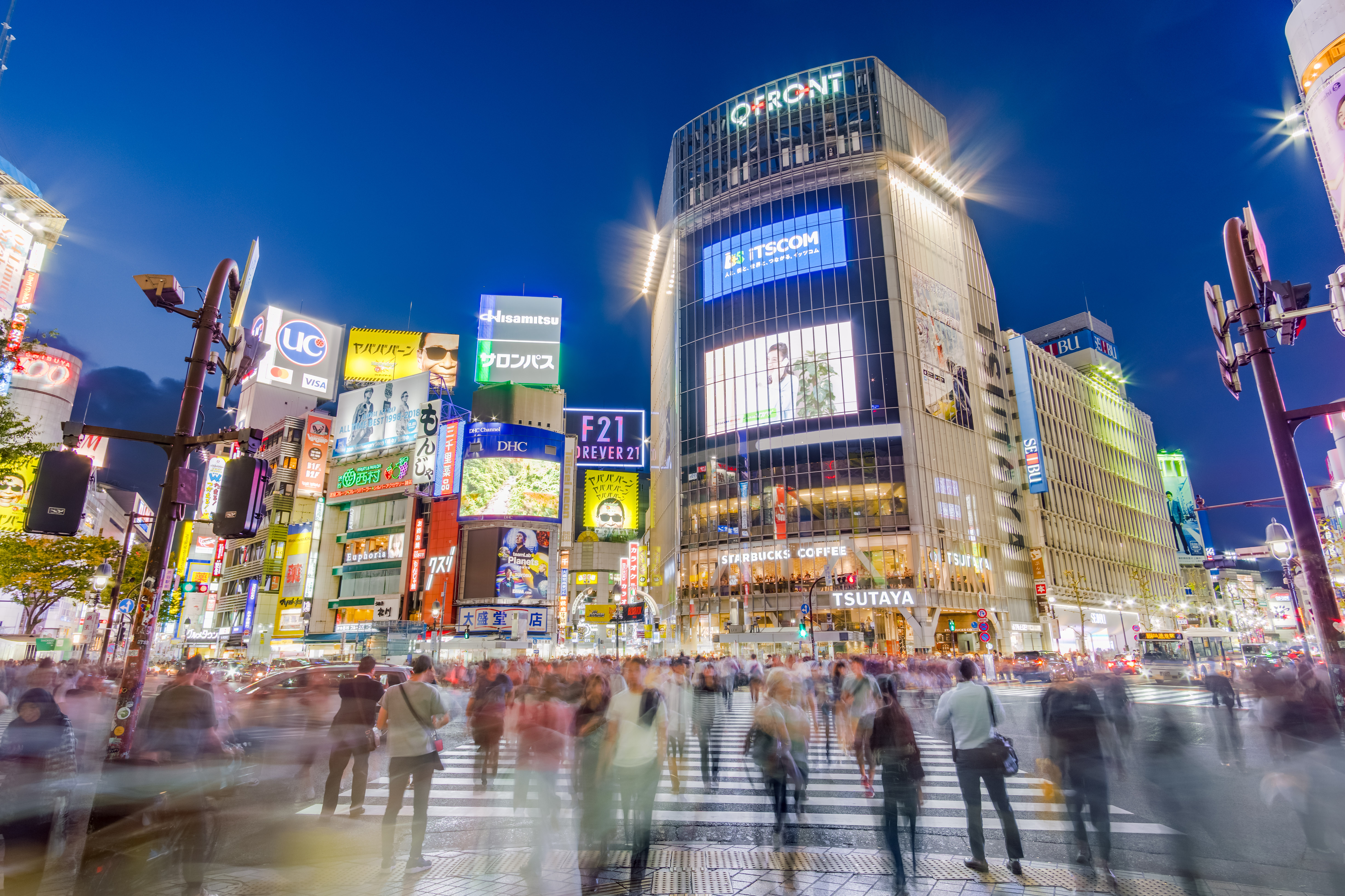 渋谷スクランブル交差点