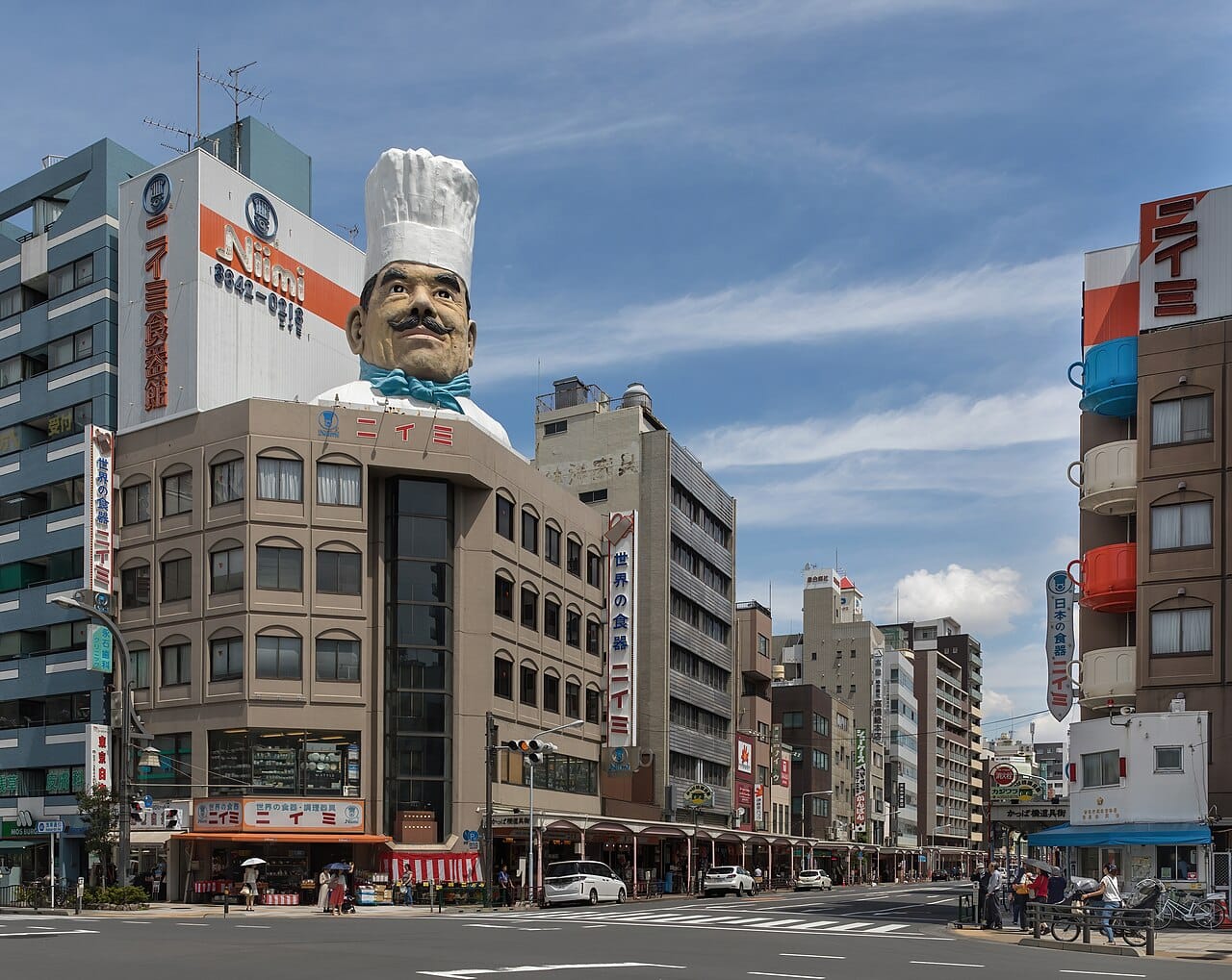 かっぱ橋道具街(Kappabashi Dougu-gai) : ustensiles de cuisine professionnels et faux plats en plastique