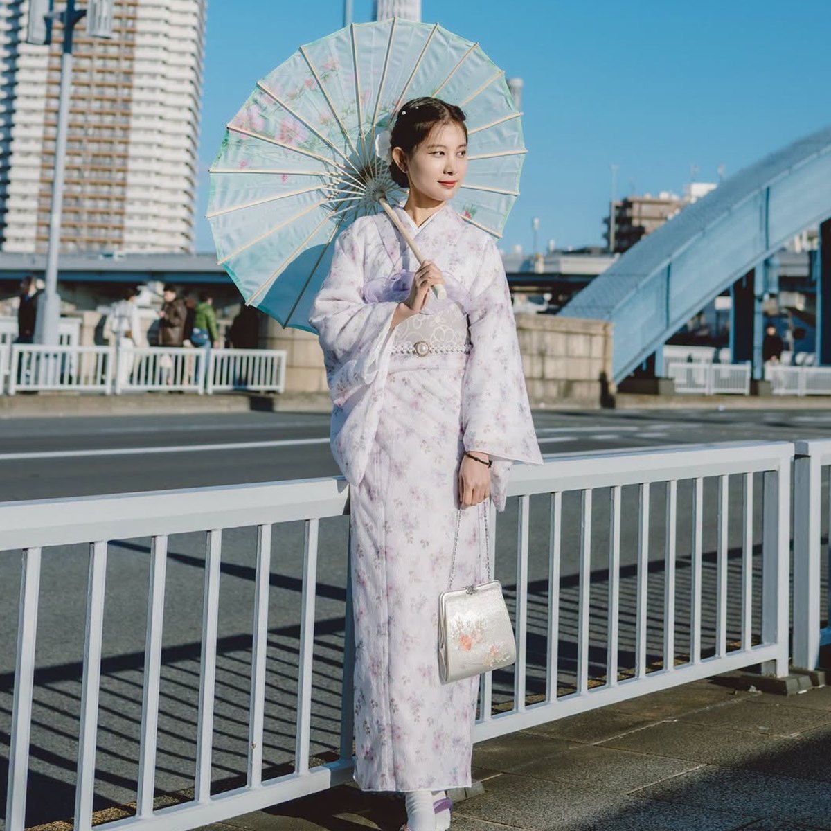 Komongi — traditioneller Kimono