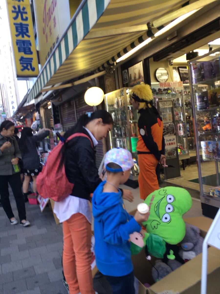 Anime im Elektrostadtteil Akihabara