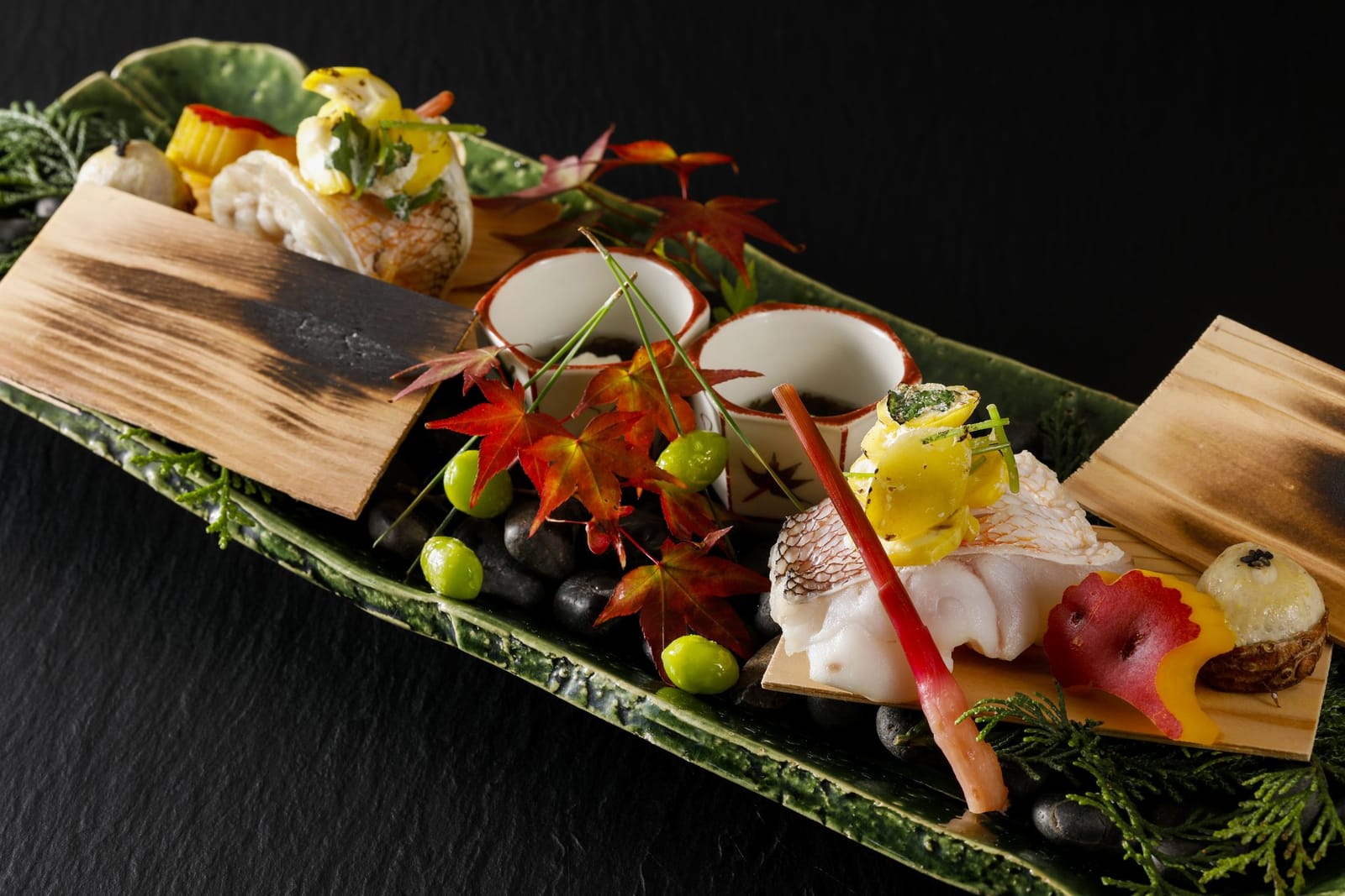 Japanese seasonal cuisine kaiseki