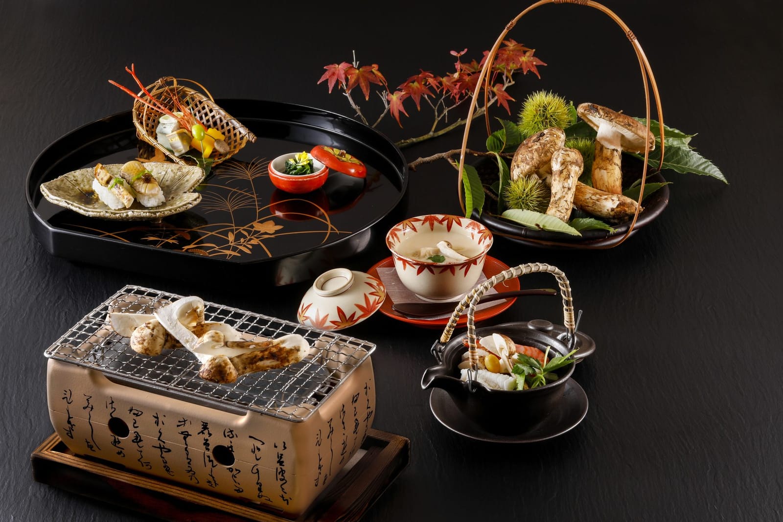 Japanese seasonal cuisine kaiseki