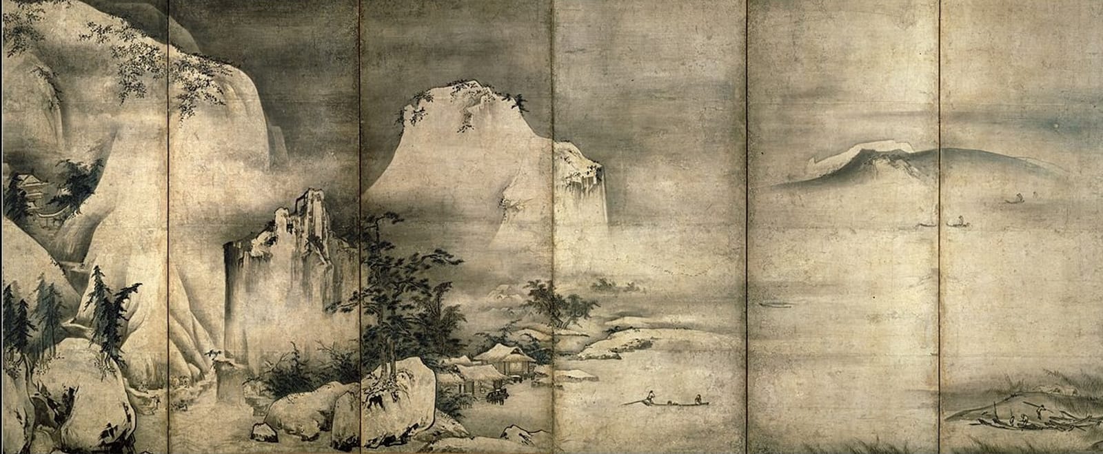 Japan four seasons landscape