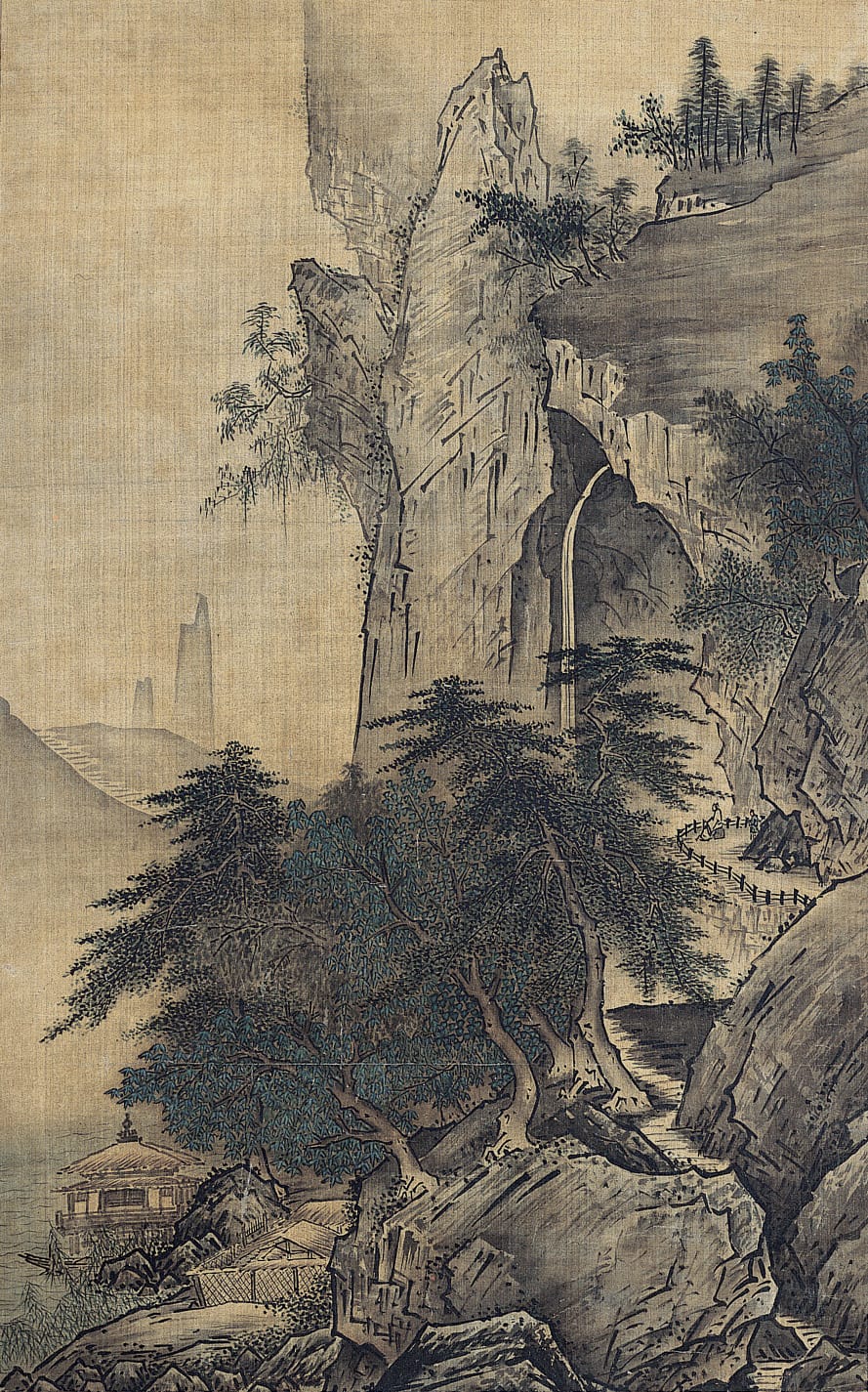 Japan four seasons landscape
