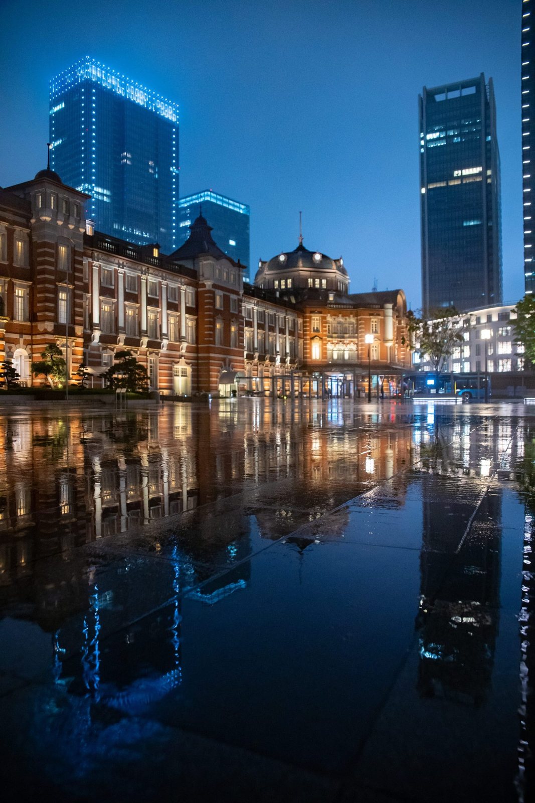 Tokyo business district Marunouchi