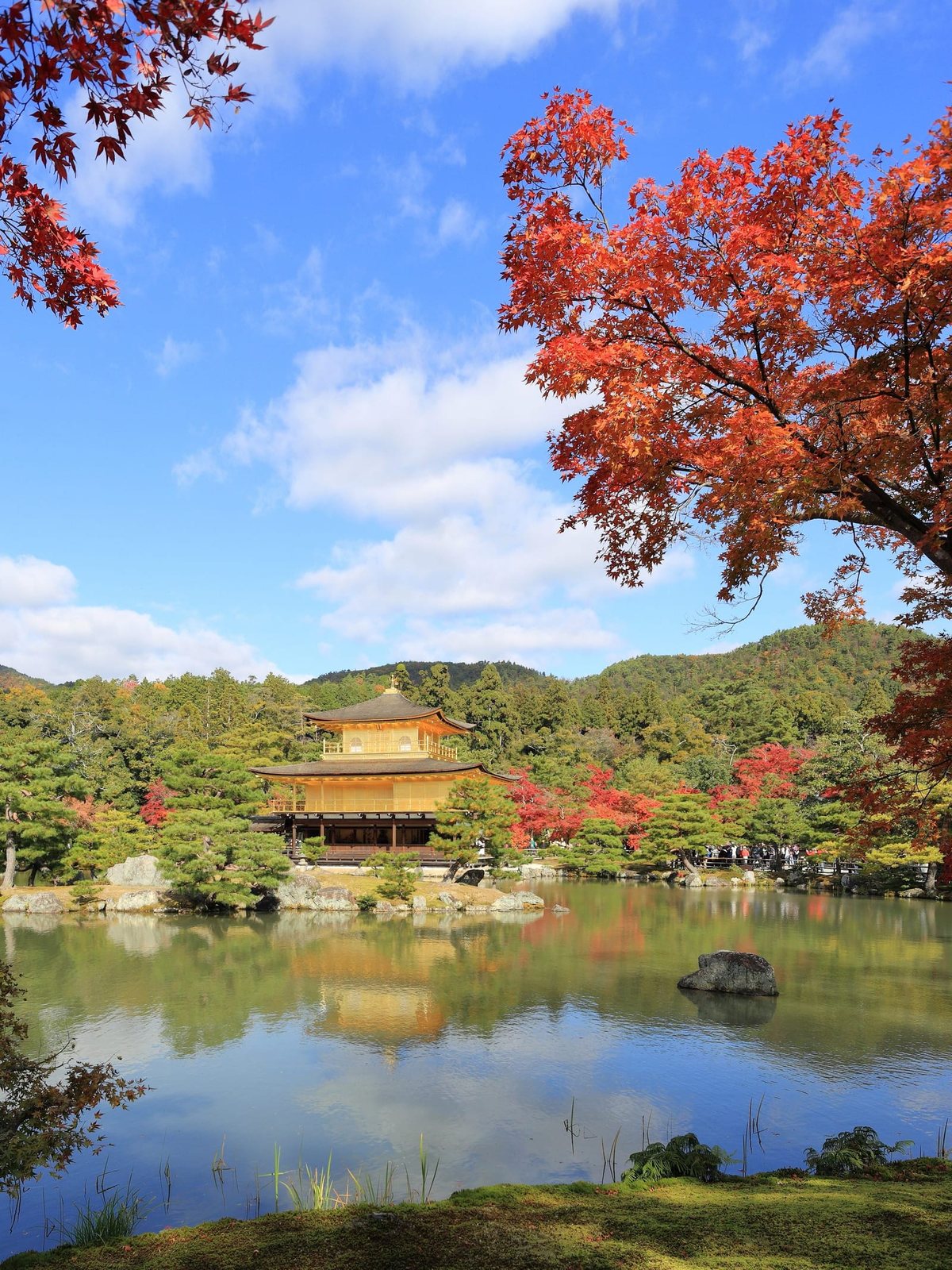 Kinkakuji golden pavilion