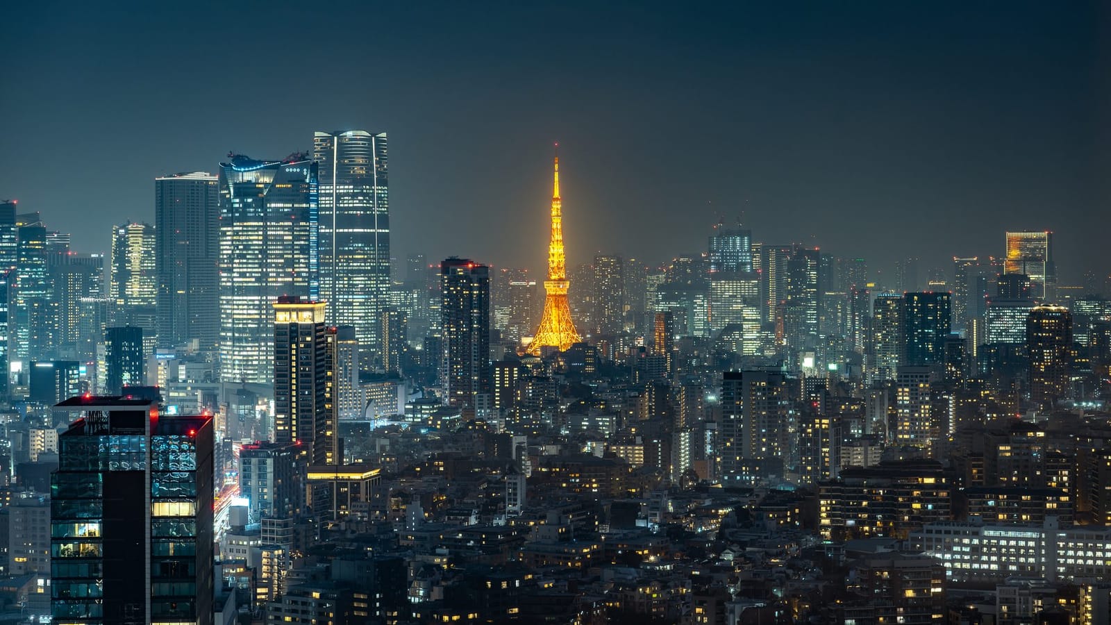 Tokyo skyline Shibuya