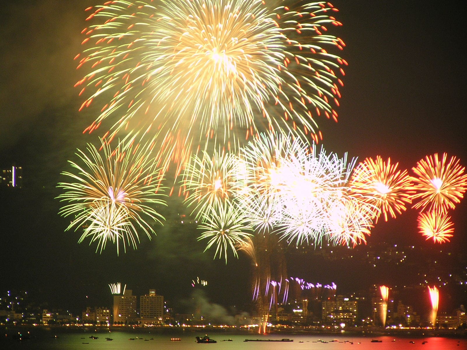 Feux d’artifice du lac Suwa