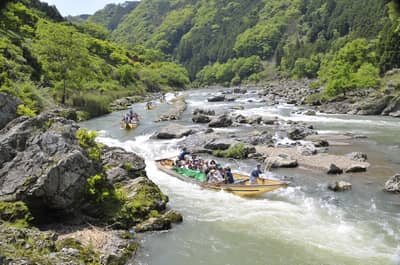 京都觀光“OKOSHI”巴士（SW）嵐山深度遊・嵯峨野觀光小火車+保津川遊船之旅★含中・英・韓語音導覽★ 1人成行 — 6