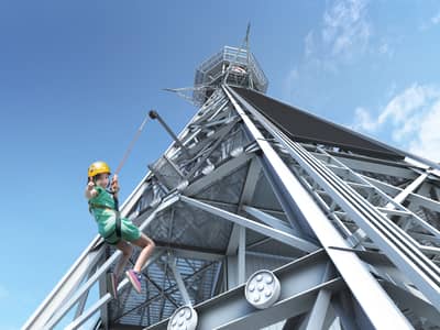 Trải nghiệm hoạt động mạo hiểm Tsutenkaku “DIVE & WALK” — 2