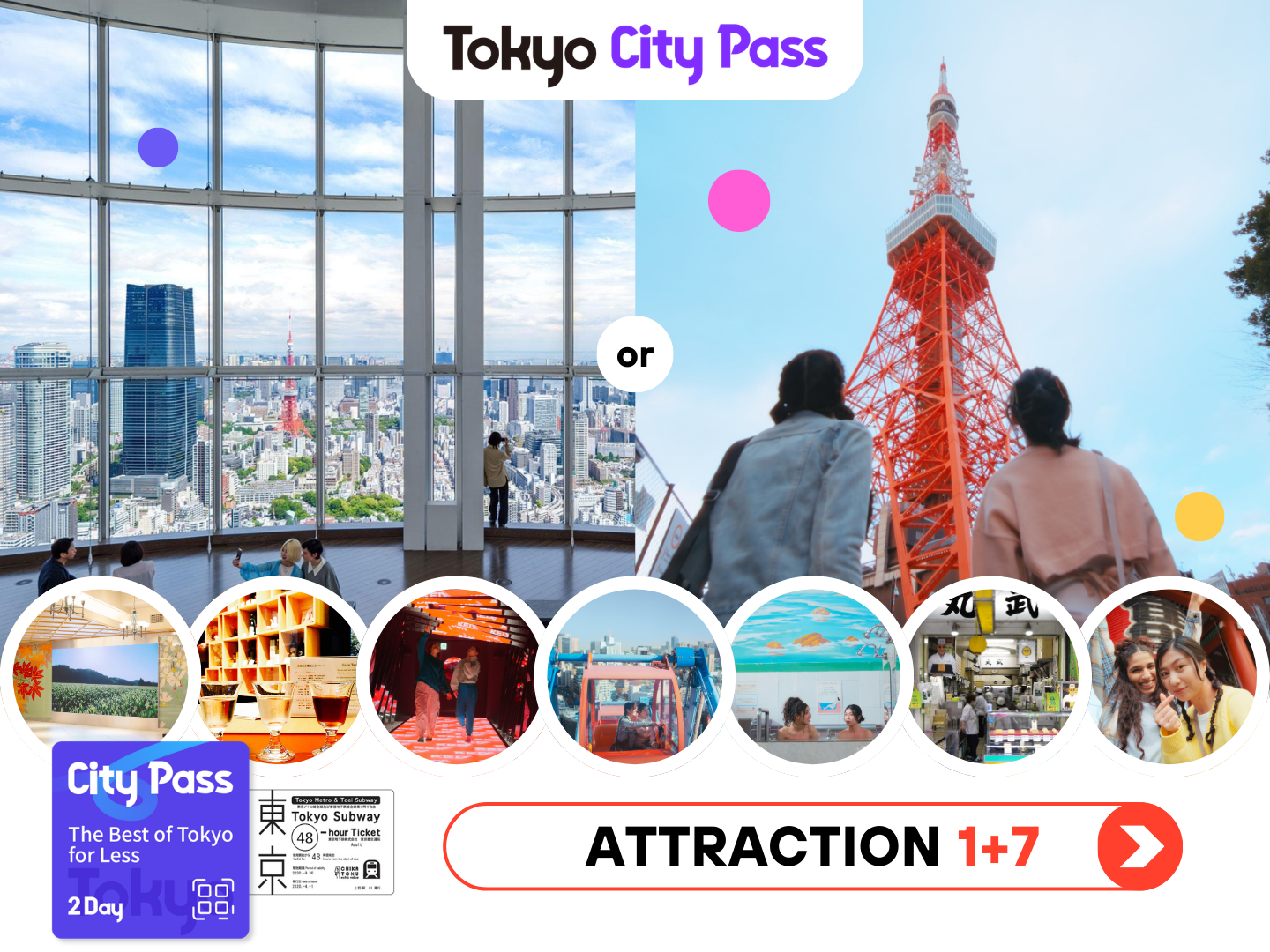 Tokyo City Pass 2日券
