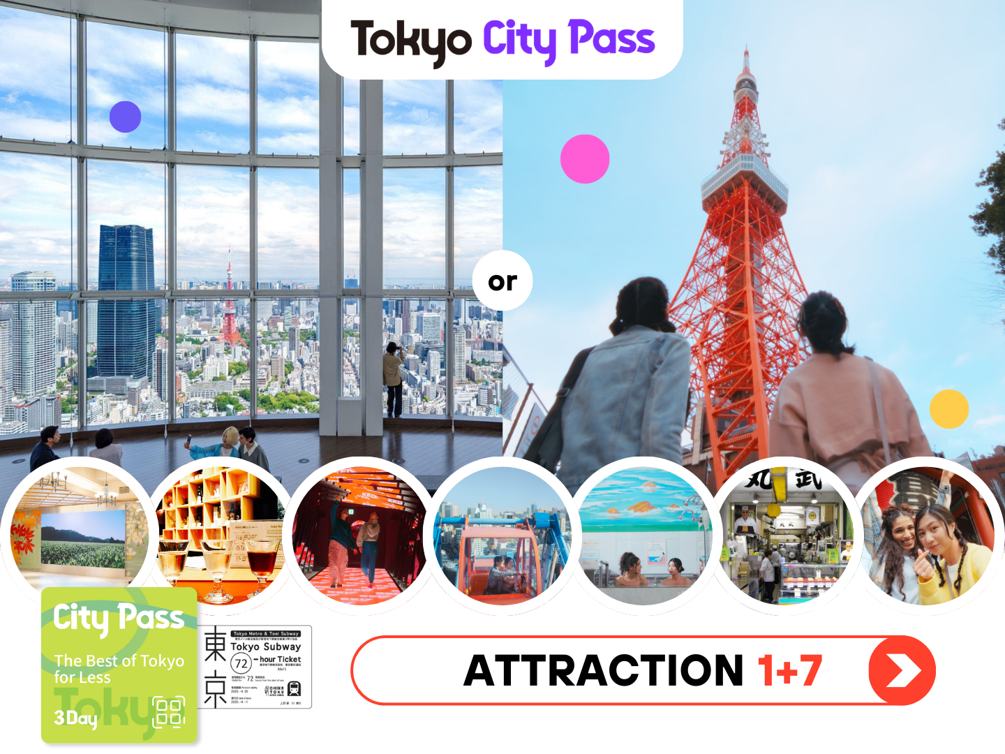 Tokyo City Pass 3日券