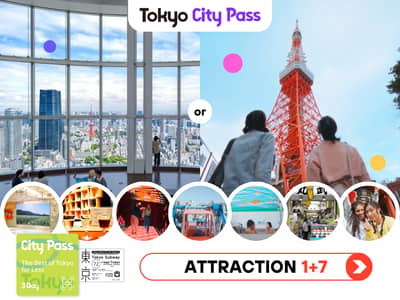 Tokyo City Pass 3-Day Ticket