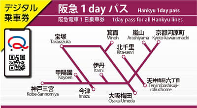 Osaka HEP FIVE Ferris Wheel & Hankyu 1-day Pass Set Ticket — 7