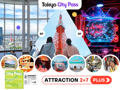 Tokyo City Pass 3-day ticket　Extended Version