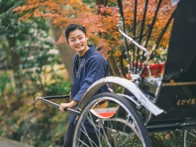 【Ebisuya Rickshaw】Kamakura Private Rickshaw Plan
