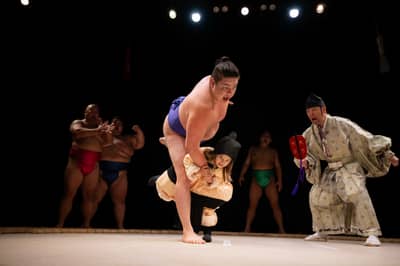 THE SUMO LIVE RESTAURANT 日楽座 GINZA TOKYO Sumo Show お食事付きプラン — 7