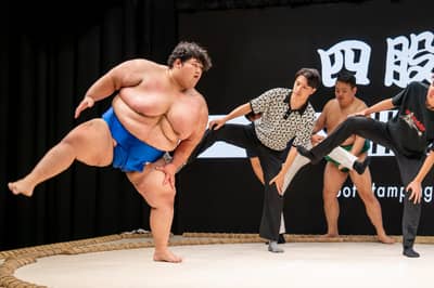 THE SUMO HALL HIRAKUZA OSAKA Sumo-Workshop-Erlebnisplan