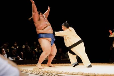 THE SUMO HALL HIRAKUZA OSAKA Sumo-Show Bento-Plan — 5